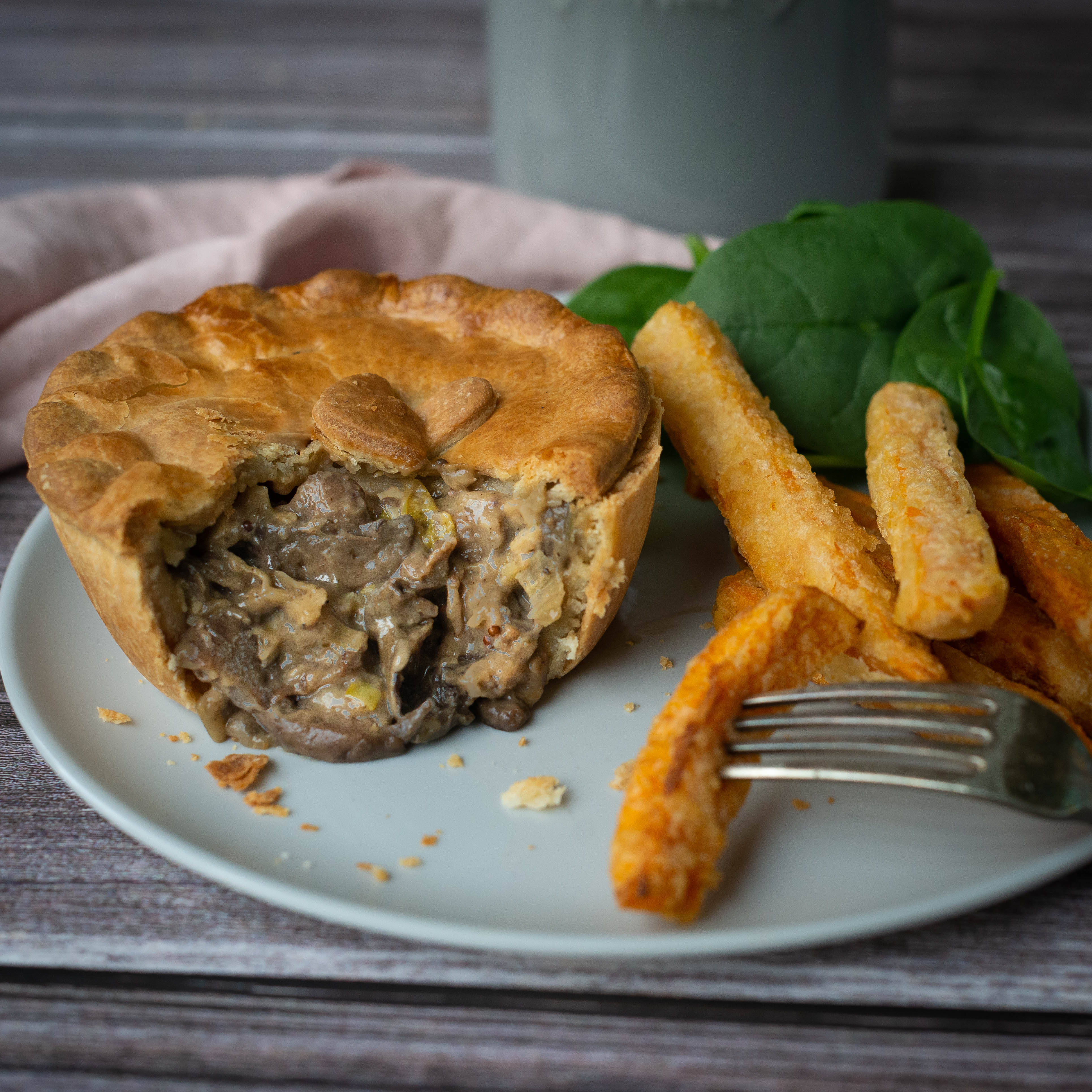 Mushroom And Asparagus Pie