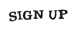 Decorative animated sign up GIF